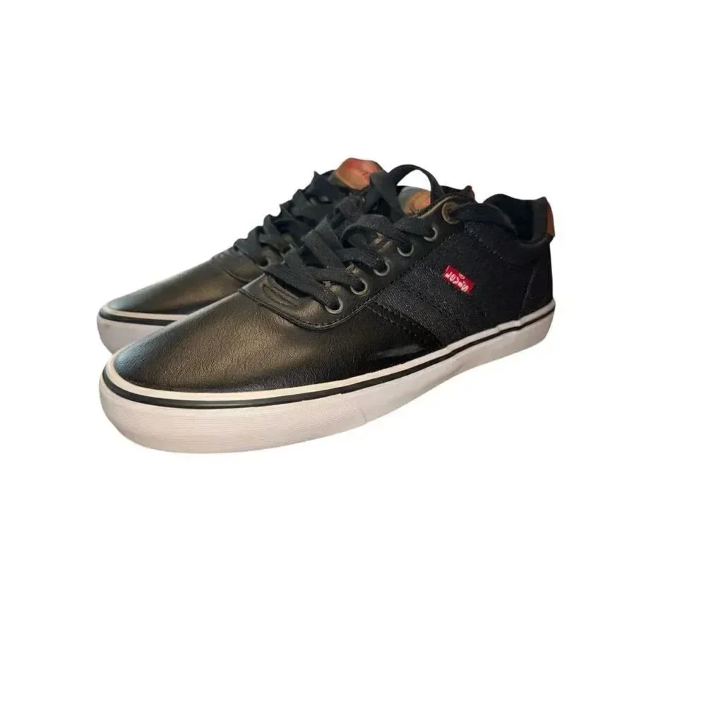 Levi's Comfort Men's SHOES, Black Low Cut Model 51776101A Size 8.5